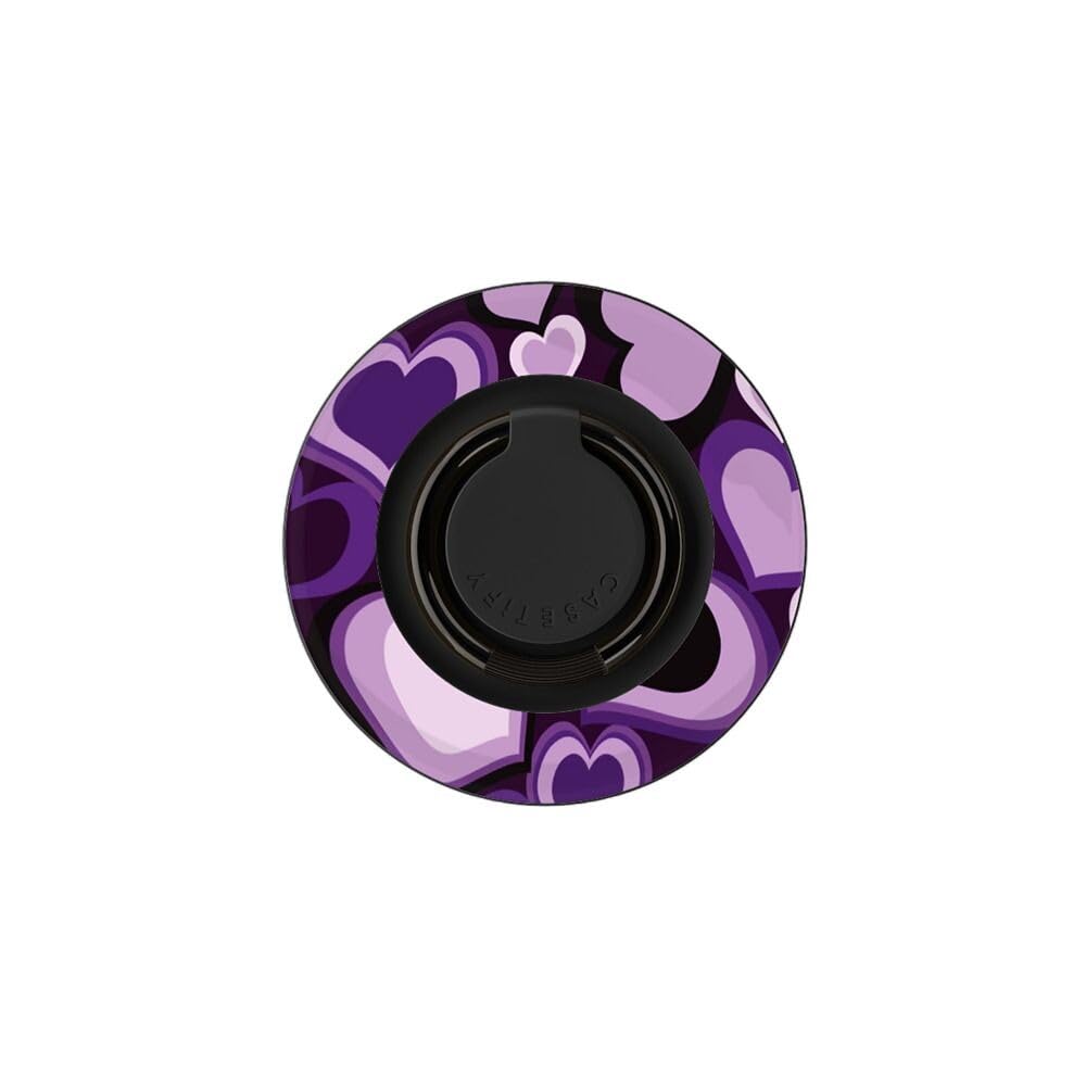 CASETiFY Snappy Ring Holder Compatible with Magsafe - Y2k Purple Heart