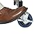 ZOWN Commercial Heavy Duty Folding Chair Trolley Cart, Gray