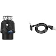 InSinkErator Power 1HP & Garbage Disposal EZ Connect 3-Foot Power Cord for EZ Connect Power and Advanced Series Continuous Feed Food Waste Disposer Models, CRD-EZ