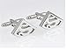 Casoty Jewelry Mens Cufflinks Superman