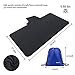 Gonex Hooded Stadium Blanket, Waterproof Windproof Outdoor Fleece Blanket, Warm Blanket for Cold Weather Camping, Beach, Picnic, Sports, Stadium, Travel, Large/Small Size with a Drawstring Backpackthumb 1