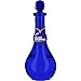 Couronne Company, Cobalt Blue, Drop Recycled Bottle w/Glass Top, B6514T15, 9 Inch Tall, 8 Ounce Capacity, 1 Piece, 237ml
