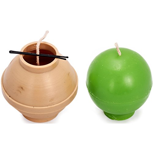 Ball diameter: 3.1 in - sphere - 30 ft. of wick include…