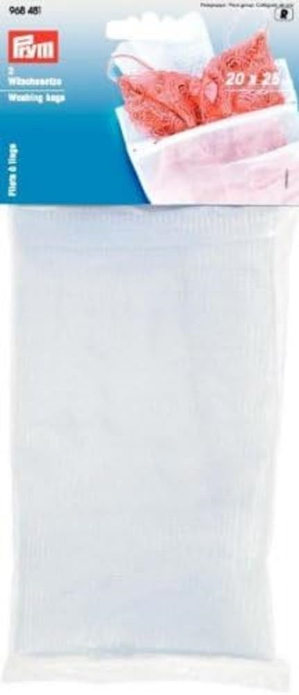 Prym 968.481 Washing Bags, White, 20 x 25 cm