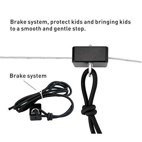 Hot Sale Ctsc 95 Foot Zip Line Kit For Kids And Adult Less Then