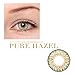 Caikedo Women Multicolor Cute Charm and Attractive Fashion Contact Lenses Cosmetic Makeup Eye Shadow - Pure Hazel