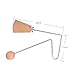 ammoon Wooden Musical Beat Vibraslap Percussion Instrument Children Kids Baby Educational Musical Toys