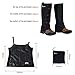 Hpory 1 Pair Hiking Leg Gaiters, Snow Boot Gaiters, Breathable Waterproof Walking High Leg Cover, 600D Anti-Tear Oxford Cloth, for Outdoor Research Climbing Fishing Hunting Trimming Grass