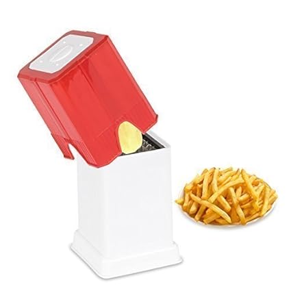 NOVEL 18/10 Steel French Fries, Potato Finger Chips Cutter (Multicolour)