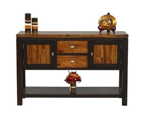 Winners Only, Inc. Fifth Avenue Server in Acacia Finish