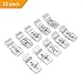 Undermount Sink Clips, Epoxy Sink Clip Kits, Heavy-duty Undermount Kitchen Sink and Bathroom Sinks Brackets 10 Pack