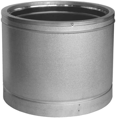 M&G DuraVent 99104SS Duratech Chimney Pipe, 10" Inner Diamter, 36" Long