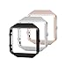 [3-PACK] Fitbit Blaze Frame, iHYQ Replacement Accessory Stainless Steel Protective Metal Frame Housing for Fitbit Blaze Smart Watch (Rose Gold+Black+Silver)