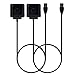Kissmart Charger for Fitbit Blaze, Replacement Charging Cable Dock Adapter USB Cord for Fitbit Blaze Smart Fitness Watch [2-Pack, 3.3ft/1m]