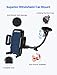 Mpow Car Phone Mount Windshield Car Phone Holder with Upgrated Suction Cup and Extra Dashboard Base Long Arm Car Cradle Compatible with iPhone Xs MAX,XS,XR,X,8,7,7P, Galaxy S10/S9/S8, Moto, Nokia, LG