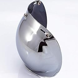Smoke Tint Bubble Shield for 3-Snap Motorcycle