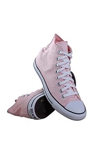 Image of Converse Women's Chuck Taylor All Star Core Hi (6 M US, White/Vapor Pink/White)