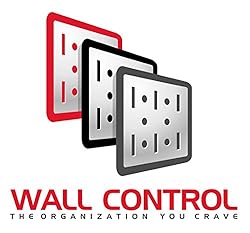 Wall Control 30-P-3232B Black Metal Pegboard Pack