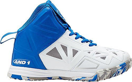 AND1 Kids&amp;#39; Preschool Chaos Basketball Shoes 1.5, RoyalWhite