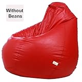 Sattva XXL Bean Bag without Beans (Red)