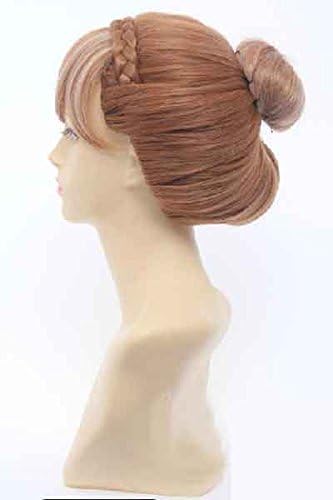 Amazon アナと雪の女王 Anna アナの戴冠式コスプレウィッグ ディズニー映画キャラクターwig おもちゃ雑貨 おもちゃ