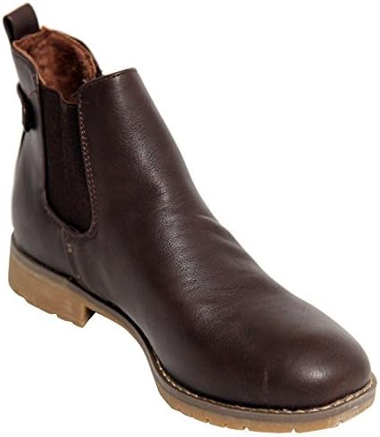 Martina Women's Brown Leather Boots - 39