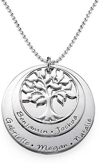 mother's family tree necklace