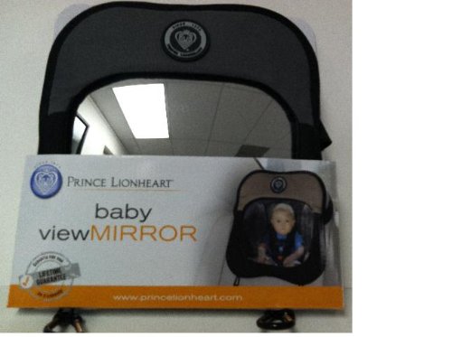Prince Lionheart Child View Mirror, Black