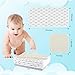 5 Pack Baby Burp Cloths Set - Upgraded Ultra Absorbent 100% Organic Cotton, Soft and Breathable Towels, Larger 21’’×10’’, Double Layer with 3 Pack Small Baby Washcloths for Newborns, Boys and Girls