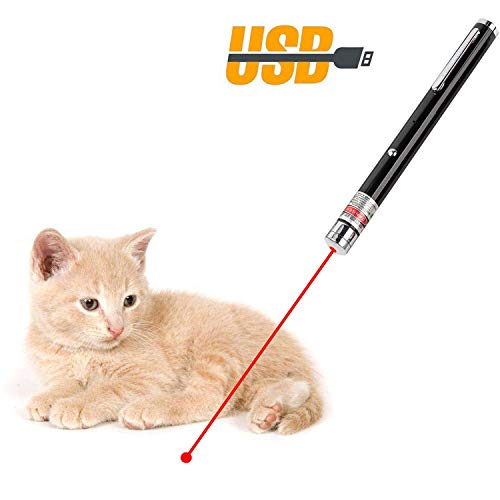 Jemine Red Light Pointer High Power Visible Beam with USB Rechargeable for Hunting Hiking