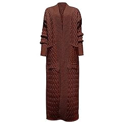 Black Cardigan for Women Lightweight Cable Knit
