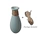 Set of 3 Decorative Miniature Bud Vases,Ceramic Bottle，Ideal Gift for for Home Office, Decor, Table Vases, Bookcase Ornaments Bottles(Multi 3 Colors)