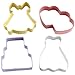 Wilton 4 Piece Wedding Cookie Cutter Set