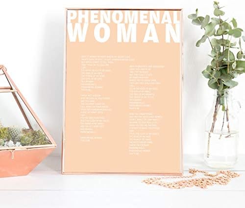 Amazon Com Aprillove Mujer Fenomenal Cita De Mujer Fenomenal Poster De Mujer Fenomenal Arte De Mujer Fenomenal Arte De Mujer Fenomenal Maya Angelou Mujer Fenomenal Poema Acuarela Arte Home Kitchen amazon com
