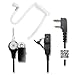 Hypario®-2-Pin Covert Acoustic Tube Earpiece Headset for Kenwood Puxing Wouxun Baofeng Two Way Radio 2pin