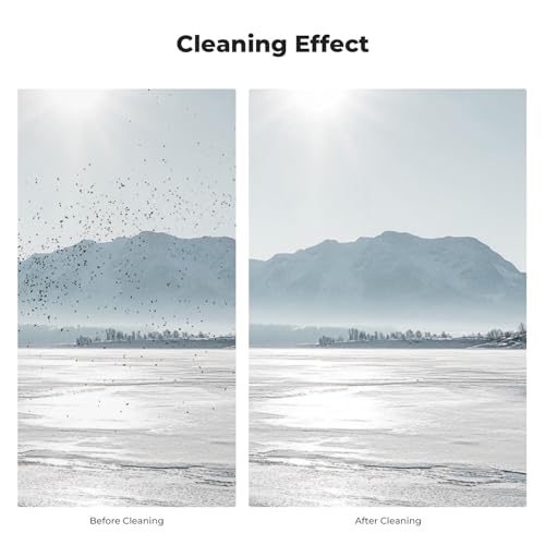 K&F CONCEPT 4 in 1 Cleaning Kit (Cleaning Cloth + Microfibre Cloth + Photo Bulb) for SLR Camera Lens