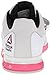 Reebok Women's Crossfit Lifter 2.0 Training Shoe, Porcelain/Steel/Electro Pink/Black/Happy, 8 M US