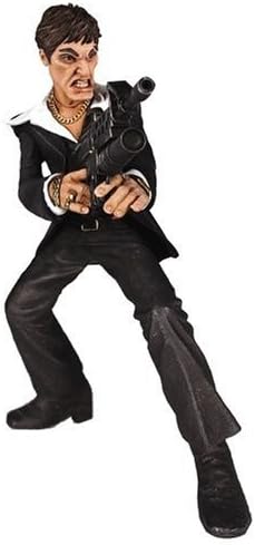 Scarface Deluxe Figure with Sound Black Suit