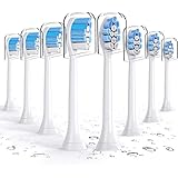 Replacement Toothbrush Heads, 8 Pack for Sonicare Brush Heads, Fits 2 Series Plaque Control, 3 Series Gum Health, Electric Toothbrush Assorted Heads, Diamond Clean, Flexcare,HealthyWhite, EasyClean