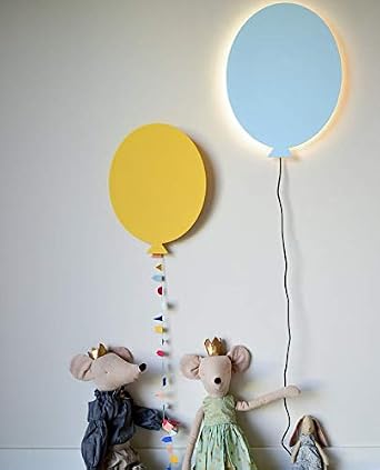 Kinder Wandlampe Holz Handarbeit Led Farbwechsel Steuerbare