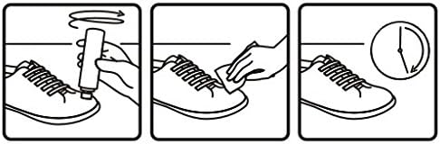 Kaps Trainer Cleaning Gel 100ml, Sneaker & Shoe Cleaner with Built-in Brush Applicator for Leather Suede, Nubuck - Image 5