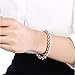 Fashion Brand 925 Sterling Silver Heart Love Chain Bracelet