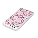 Huawei P9 Case, Luminous Noctilucent Glow in the Dark Case Matching Design Protective Phone Back Cover TPU Shell Case for Huawei P9 (plum blossom)