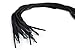 OrthoStep Oval Athletic Black 45 inch Shoelaces 2 Pair Pack