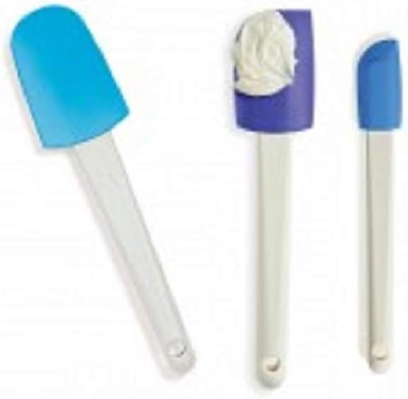 Tupperware Silicone Spatula Set (3)SmallSaucySuperNEW