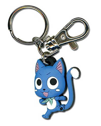 Great Eastern Entertainment Fairy Tail SD Happy SC PVC Keychain
