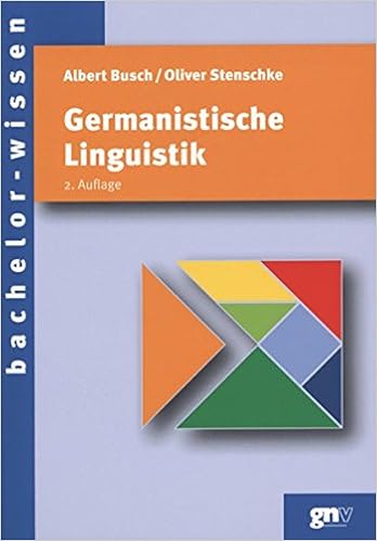 Germanistische Linguistik Eine Einfuhrung Bachelor Wissen Amazon De Albert Busch Oliver Stenschke Bucher Germanistische Linguistik Eine Einfuhrung Bachelor Wissen Amazon De Albert Busch Oliver Stenschke Bucher