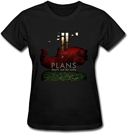 CBOAA Death Cab For Cutie Kintsugi Plans Women's T Shirts M,Black