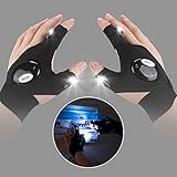 LED Flashlight Gloves Gifts Gadgets for Men Father