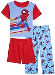 Marvel Boys' 3-Piece Pajama